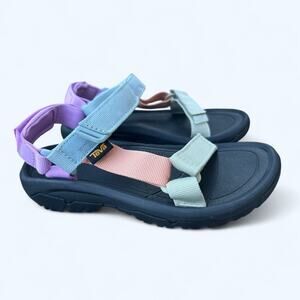TEVA Womens Hurricane XLT2 Waterproof Sandals size 5 Multicolor Gorpcore Hiking